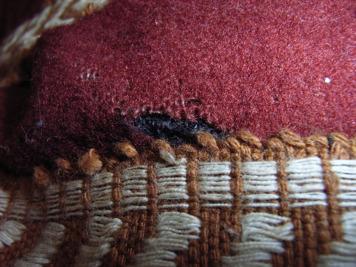 Particolare prima del restauro